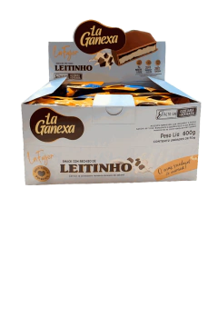La Fajor La Ganexa Display (12 unid. 50g) - Sabor: Leitinho