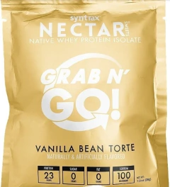 Nectar Grab N´GO sache (28g) - Sabor: Vanilla Bean Torte
