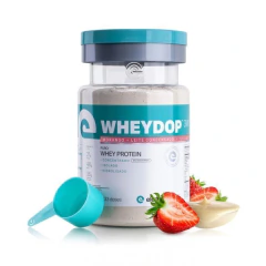 WheyDop 3W (900g) - Sabor: Morango c/ Leite Condensado