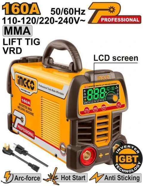 Máquina Soldadora Inverter MMA/TIG ING-UMMA16069