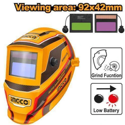 Casco De Soldadura Con Oscurimiento Automático AHM008