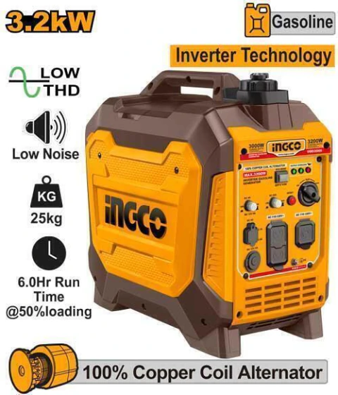 Generador Inverter De Gasolina UGEI35006