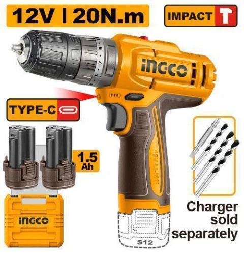Taladro de impacto inalámbrico CIDLI12206