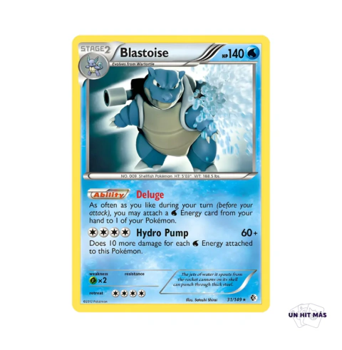 Blastoise 31/149 ING