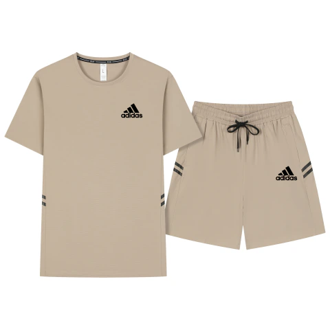 Conjunto Treino Performance Adidas - Bege