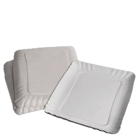 Bandeja de Cartón Blanca