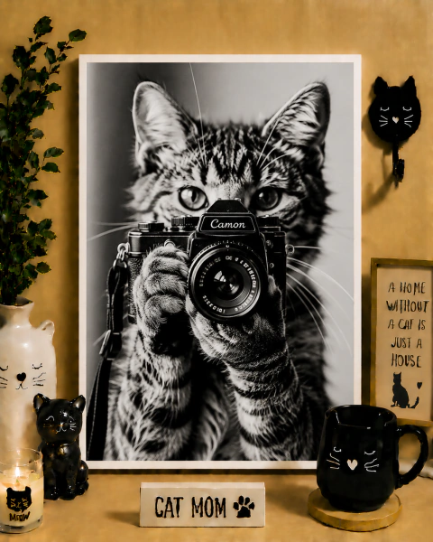 Cuadro Gatos 32