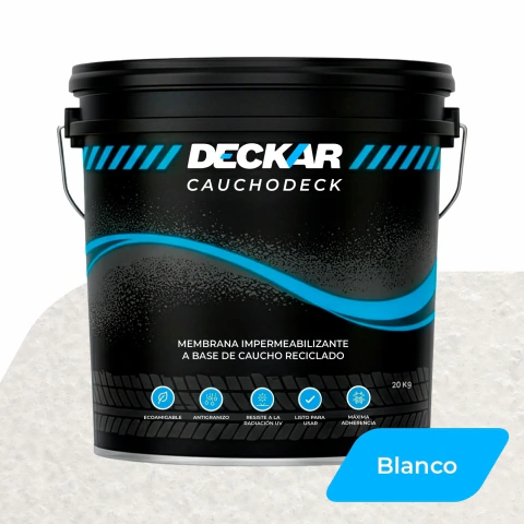 Impermeabilizante Techos Cauchodeck 20kg - Blanco