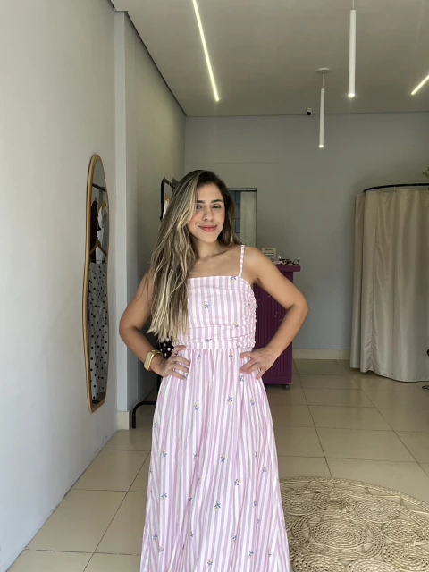 Vestido Capri Rosa