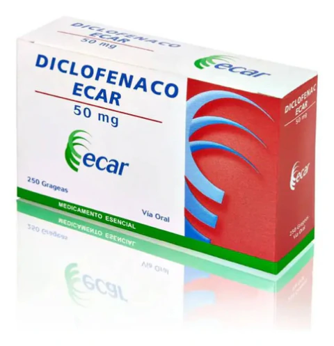 Diclofenaco 50 Mg 250 Tabletas Ecar