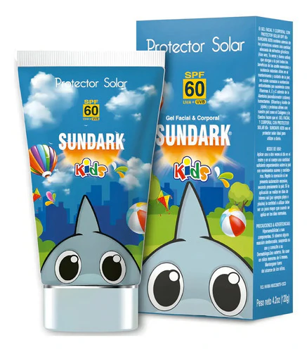 Protector Solar Sundark Kids Fps-60 - Ar - G A $499 Arawak