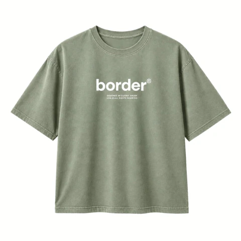 Remera Oversize Border CJ