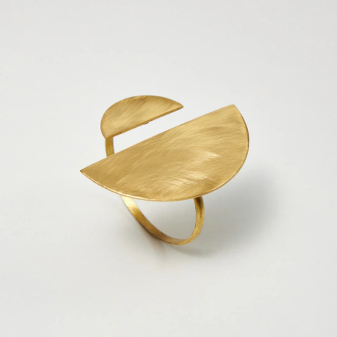 Bracelete Wave · Latão