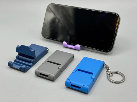 Chaveiro Suporte Dobrável para Celular - Compacto e Portátil