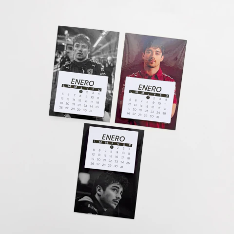 Calendario Imantado Charles Leclerc
