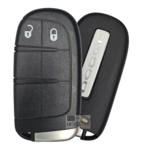 Carcaça Chave Presença Dodge Journey 2012 a 2015 - 2 Botões