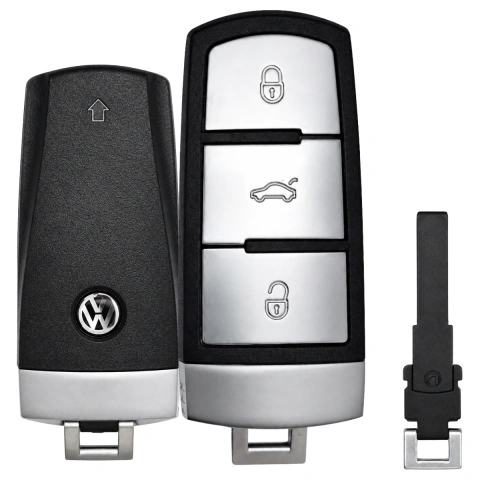 Carcaça Chave Slot e Presença Volkswagen Passat Alemão 2006 a 2015