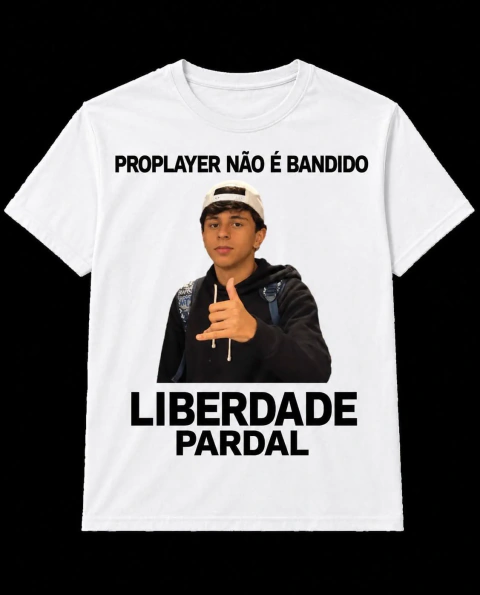 CAMISETA LIBERDADE PARDAL