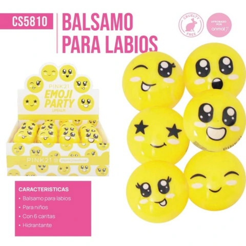 Bálsamo labial emojis