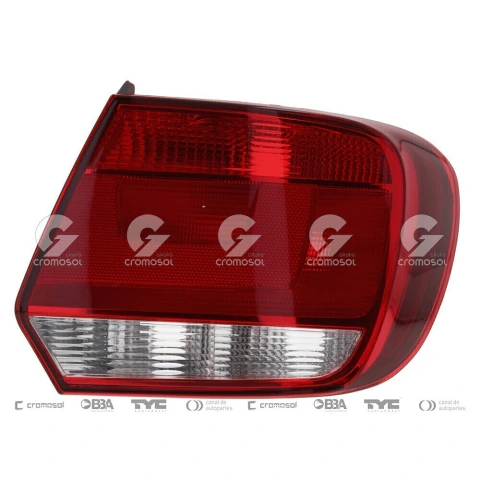 Faro trasero Volkswagen Gol G6 Trend 12/16 Enganche arteb-cibie fume