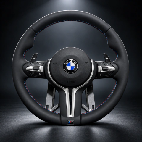Volante Esportivo BMW M3 F80/F Couro BM-01