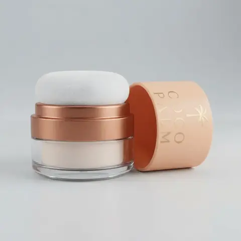 Pó Solto Translúcido Coco Palm Véu de Coco – Matte Fixador