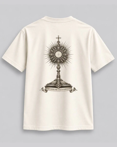 Camiseta Tão Sublime Sacramento | Linha Suedine