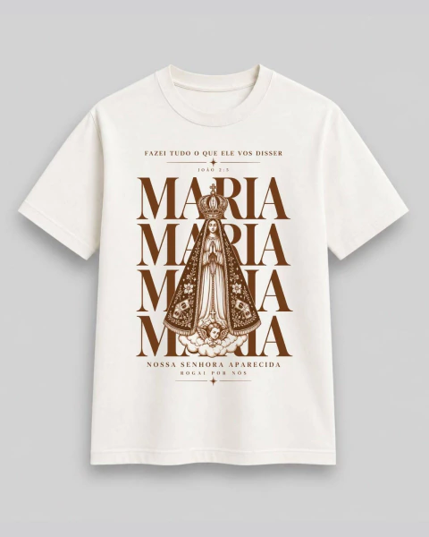 Camiseta Maria | Linha Suedine