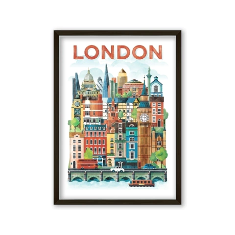 London - cuadros en lienzo y papel fotográfico 