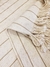 Almohadón Stripe crudo y beige - comprar online