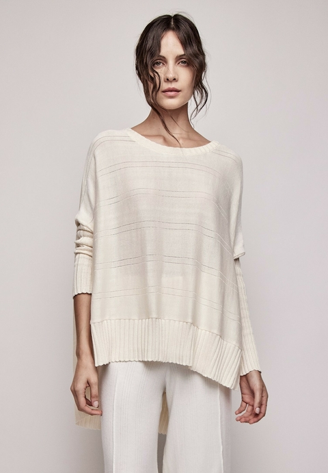 SWEATER REMERA M LARGA ESCOTE REDONDO 3613VIS/ 3613LIN / 3613ALG