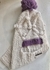 Gorro Tapaboca en Mohair, 100% artesanal Art 2928 -NEW IN!- - AGOSTINA BIANCHI - SHOP ONLINE 