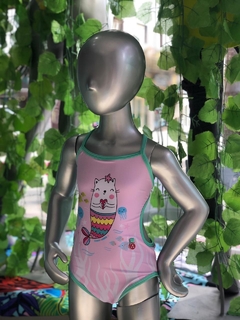 Enteriza de niña GATO_SIRENA - comprar online