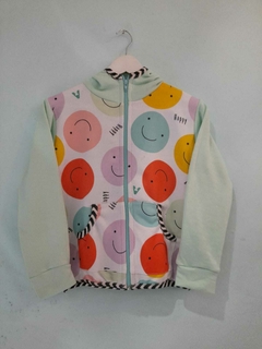 Campera INDIGO COMBINADA CARITAS