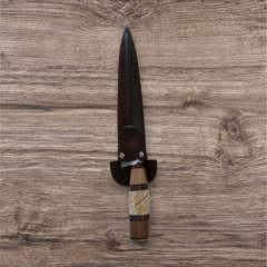Cuchillo acero carbono 24 cm. (V023) - Mosconi Outdoor
