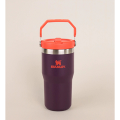 Vaso térmico Stanley Flip Straw 591 Ml.Plum (AB47435)