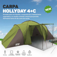 Carpa Spinit Holliday 4+C (AB140222)