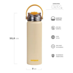 Botella térmica Waterdog AKWA 650YW (WAKWA650YW) en internet
