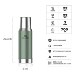 Termo Stanley Mate System 800 Ml. GR (P1010296017) en internet