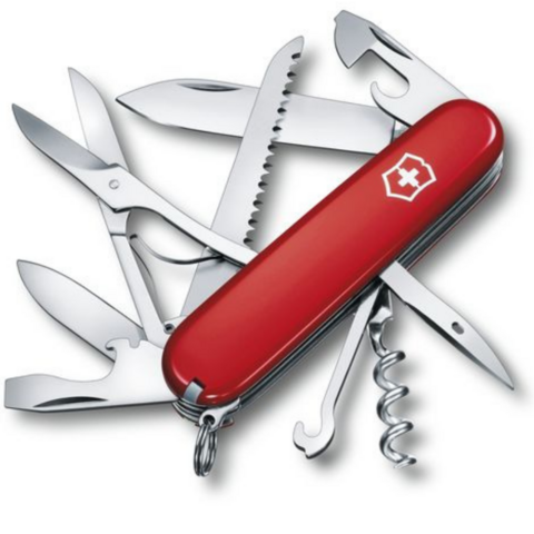 Cortapluma Victorinox Huntsman Rojo 15U. (B23112)
