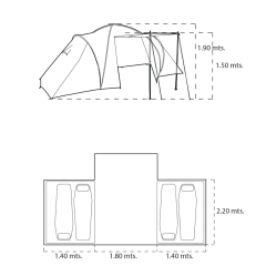 Carpa Spinit Holliday 4+C (AB140222) - comprar online