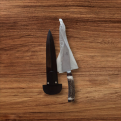 Imagen de Cuchillo acero carbono 24 cm. (V023)