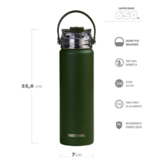 Botella térmica Waterdog AKWA650 GM (WAKWA650GM) en internet