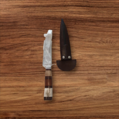 Cuchillo acero carbono 12 cm. (V017)