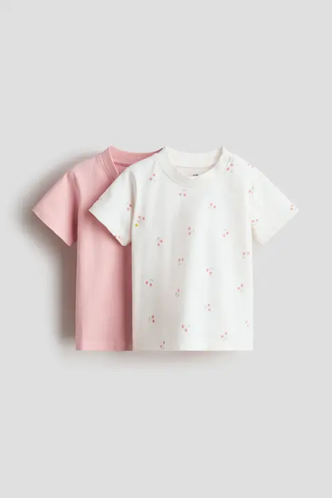 Pack x 2 remeras h&m 1 y medio a 2 años