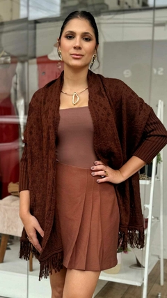 CAPA XALE SANDRA MARROM - loja online