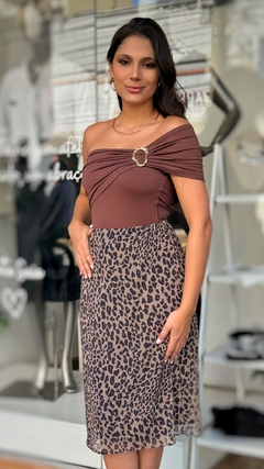 SAIA ANIMAL PRINT TULE - Santa Saia