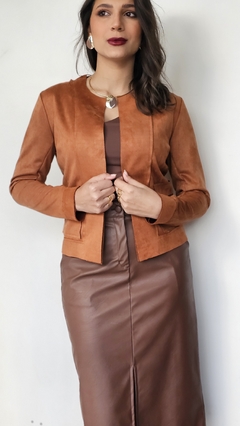 Jaqueta Enamorada Caramelo - loja online