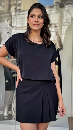 Blusa Camila Preta - loja online