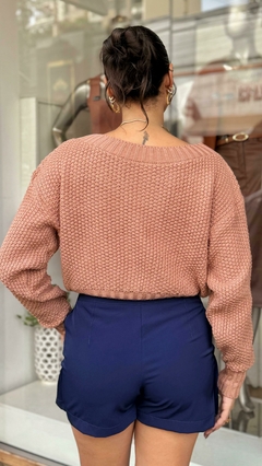 CROPPED LIVIA PIPOQUINHA TRICOT - Santa Saia